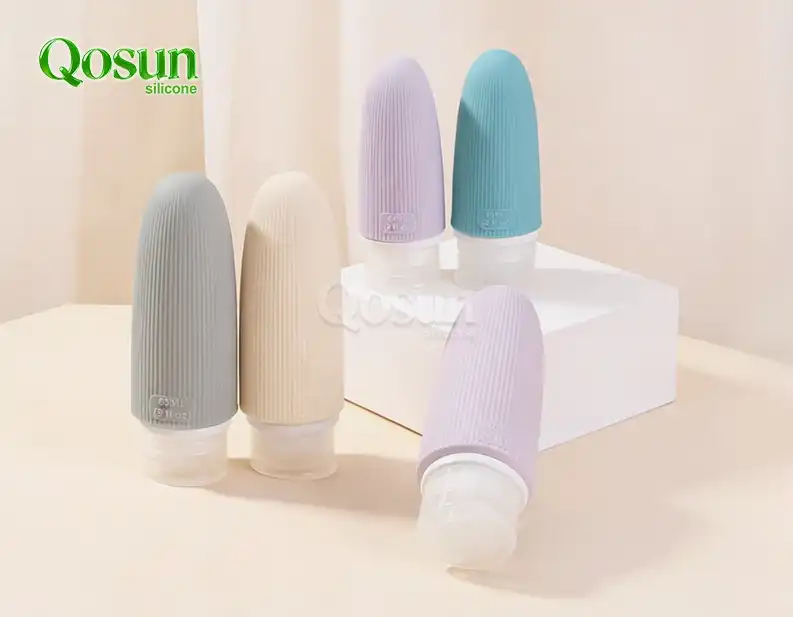 Collapsible Silicone Travel Bottle for Space Saving